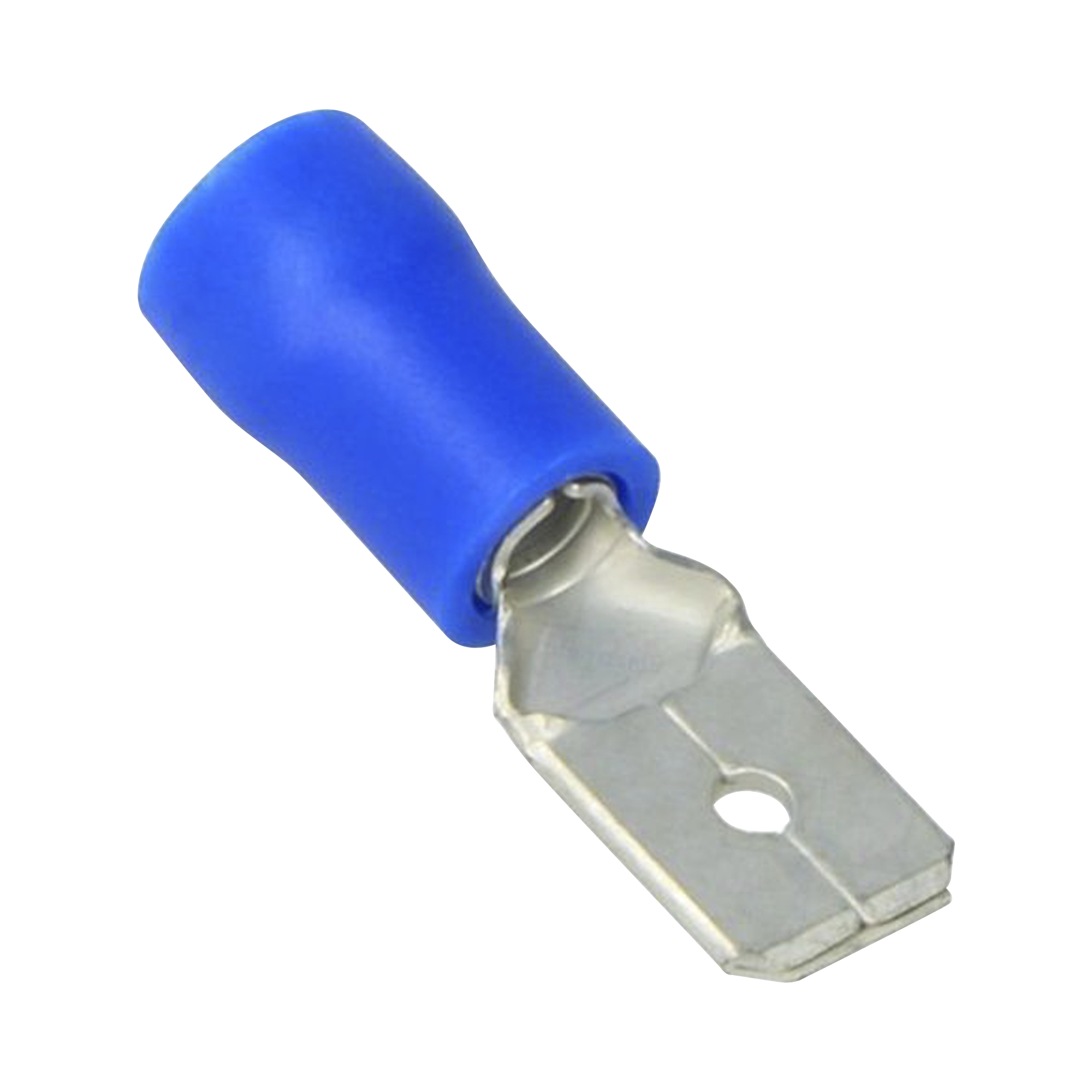 AE51201|Terminal tipo macho aislada / 16 - 14 AWG / Az??l / Paquete de 25 piezas.